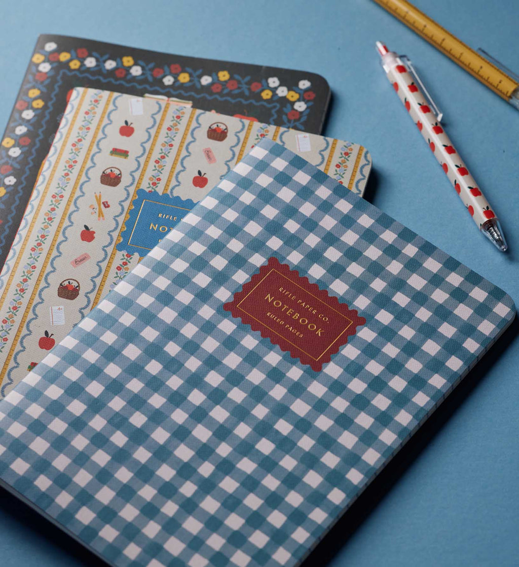 Stitched Notebook Set - Schoolhouse